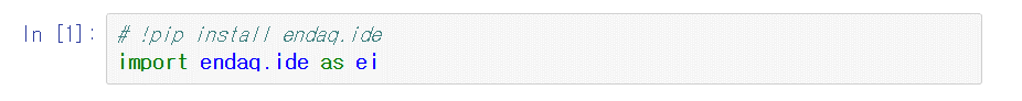 enDAQ IDE 파일을 파이썬으로 다루는 기초 가이드