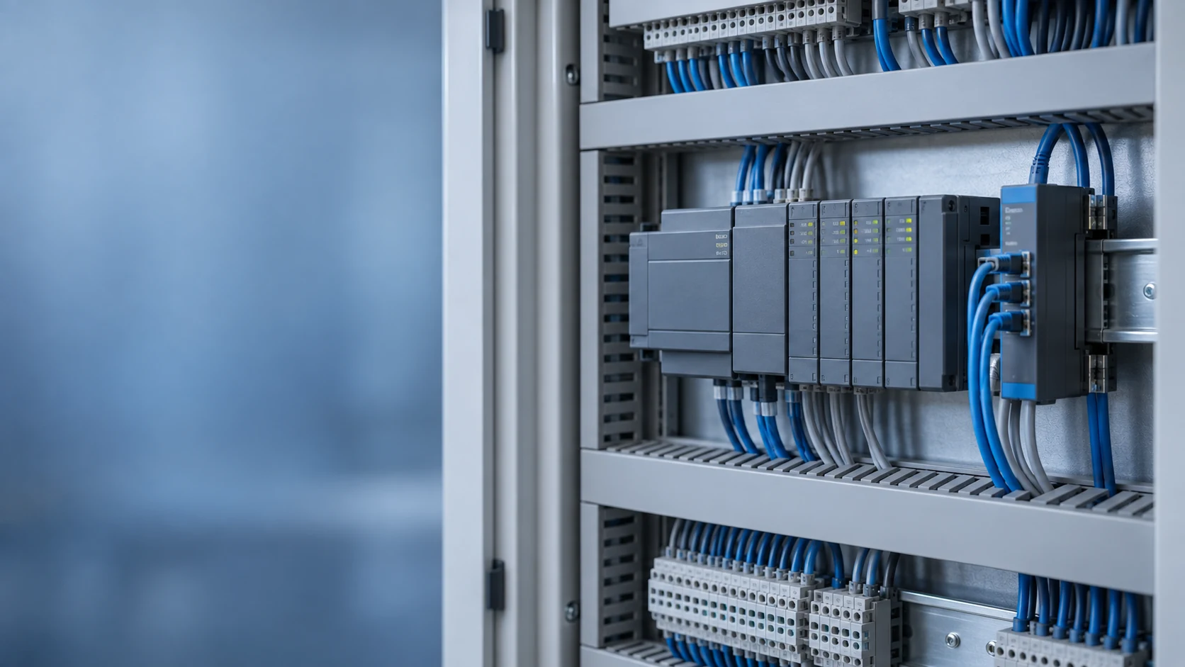 RS485 3축 진동센서, PLC 연동의 시작 관련 환경 콘셉트