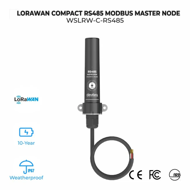 DAVITEQ WSLRW-C-RS485 소형 RS485 Modbus 마스터