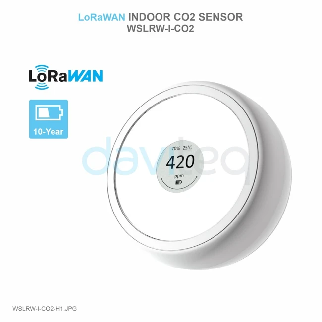 DAVITEQ WSLRW-I-CO2 실내 이산화탄소