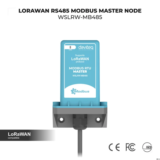 DAVITEQ WSLRW-MB485 RS485 Modbus 마스터