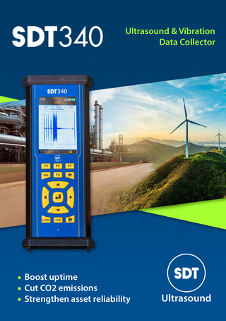 SDT340 브로슈어 표지